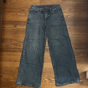 Lucky Brand Women's Wide-Leg Jeans in Dark Wash